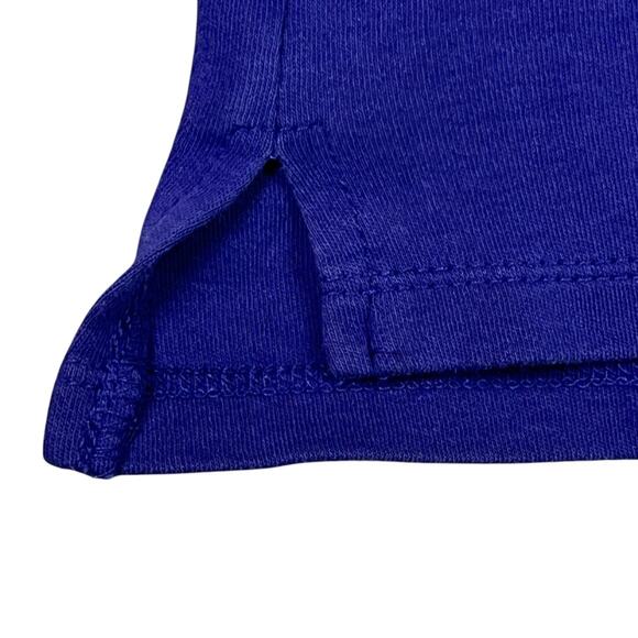 Lane Bryant Polo Style Top Plus Size 14 Blue 100% Cotton - Picture 9 of 14